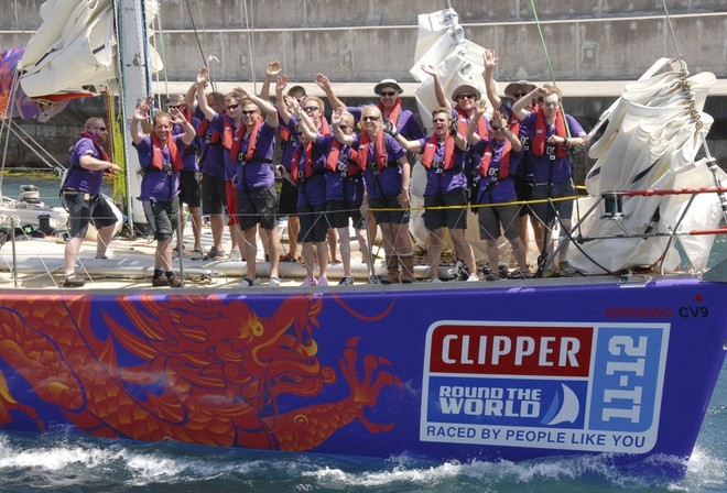 Qingdao set sail in race two (from Madeira to Rio de Janeiro, Brazil) of the Clipper 11-12 Round the World Yacht Race. © onEdition http://www.onEdition.com